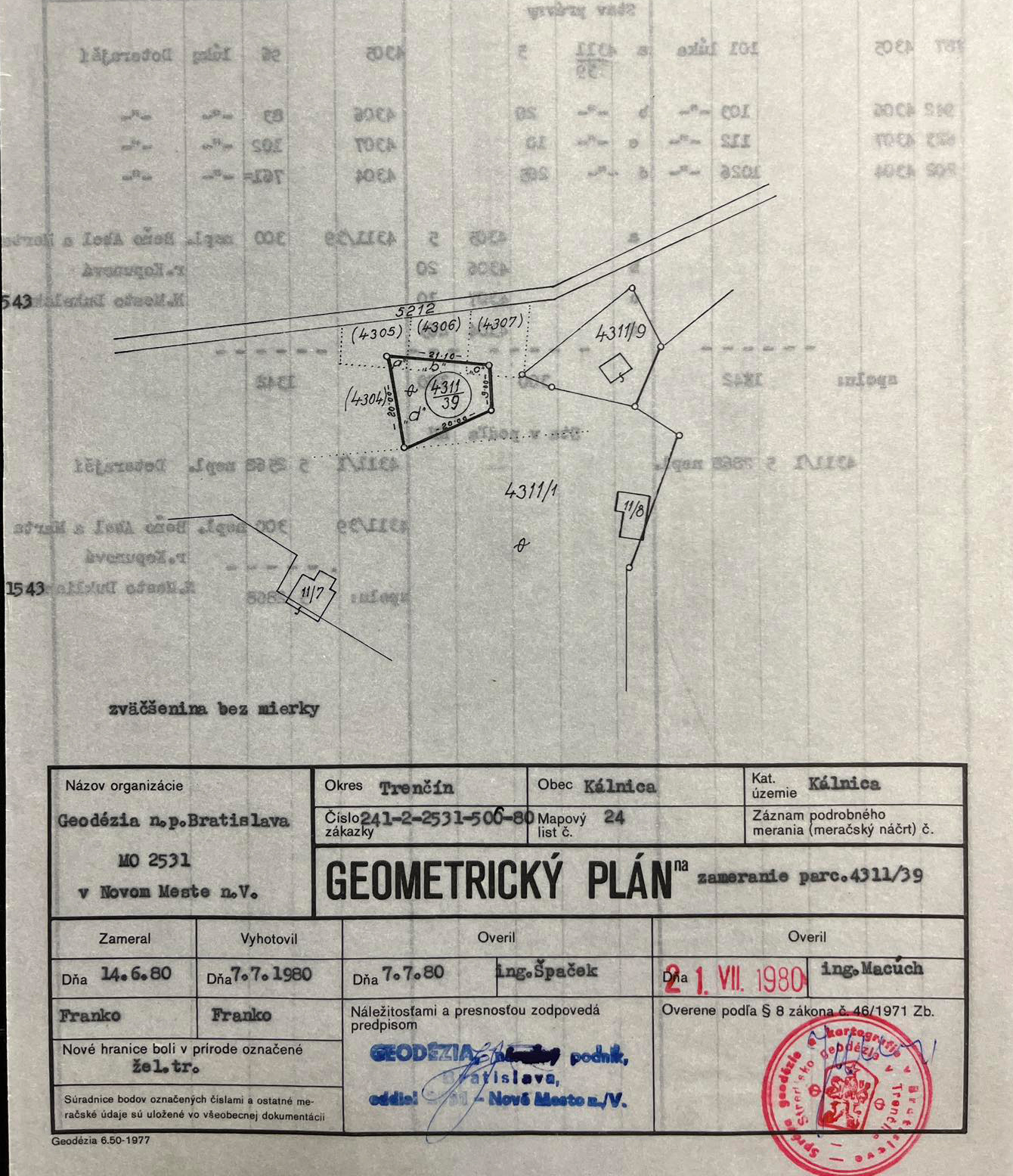 Geometrický plán